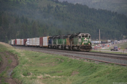 BNSF6327-MAY06-WEST END,MT