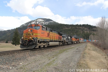 BNSF4407-APR12-CLARK FORK,ID