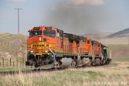 BNSF4763-MAY06-LIVINGSTON,MT